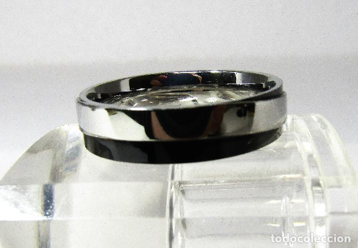 Joaillerie: ALIANZA ACERO INOXIDABLE Y FIBRA DE CARBONO UNISEX -CAPRICCIO-