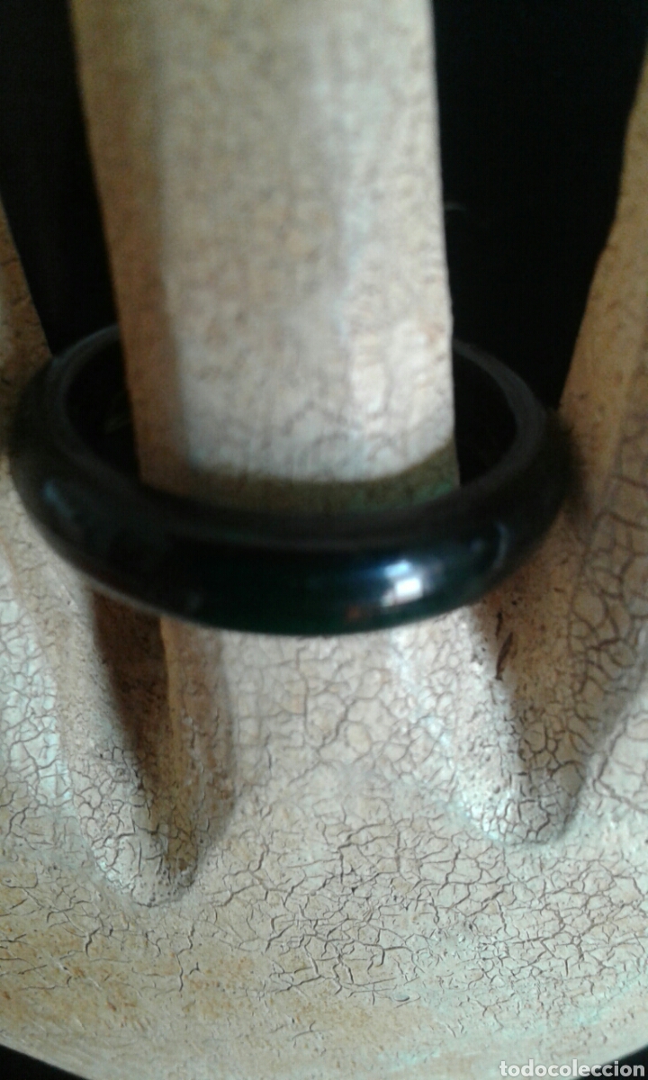 Joyeria: Anillo vintage pl&aacute;stico a&ntilde;os 70