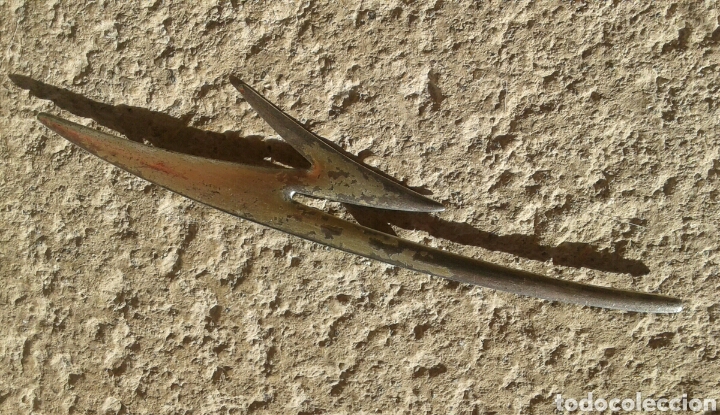 Joaillerie: Broche vintage rayo metal plateado