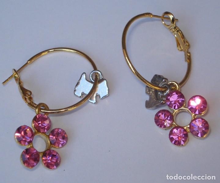 Joyeria: PRECIOSOS PENDIENTES DE ARO CON COLGANTES - GRAN CALIDAD