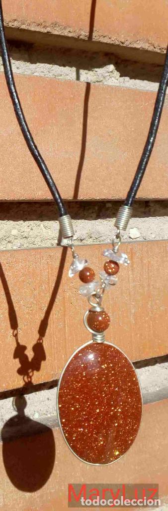 Joyeria: COLGANTE CON CORD&Oacute;N. Sin usar. A&ntilde;os 90. - Foto 1