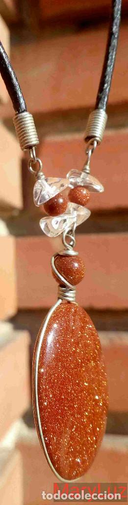 Joyeria: COLGANTE CON CORD&Oacute;N. Sin usar. A&ntilde;os 90. - Foto 2
