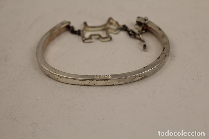 Joyeria: pulsera agatta plateada - Foto 2