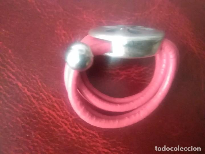 Joyeria: Anillo de plata 925 y cuero - Foto 4
