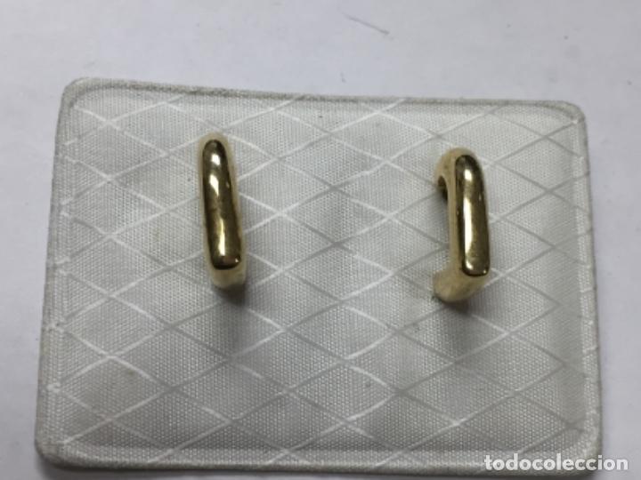 Joyeria: Pendientes con ba&ntilde;o de oro - Foto 1