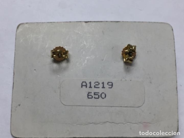 Joyeria: Pendientes con ba&ntilde;o de oro - Foto 2