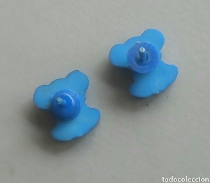 Joyeria: Pendientes osos ositos azules pvc - Foto 2