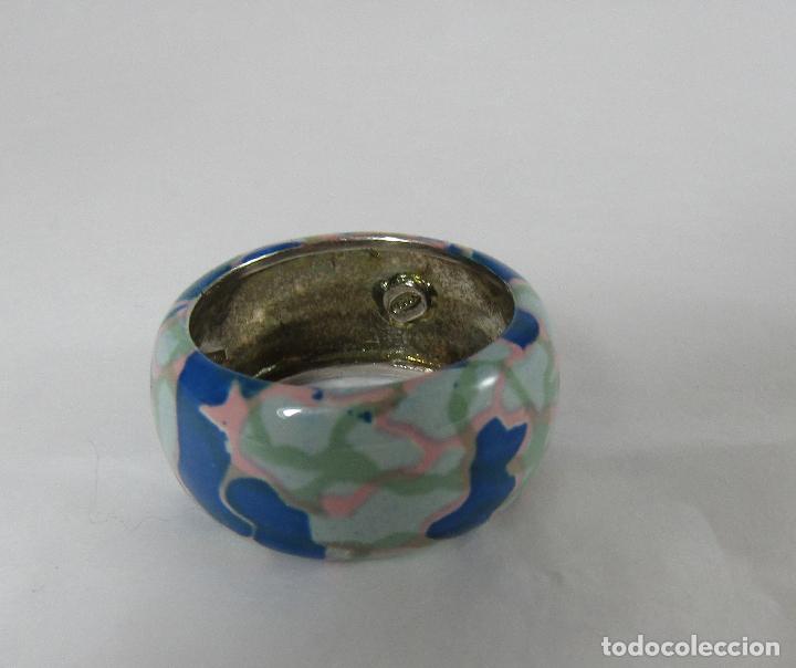 Joyeria: ANILLO DE MUJER ESMALTE SOBRE PLATA - Foto 2