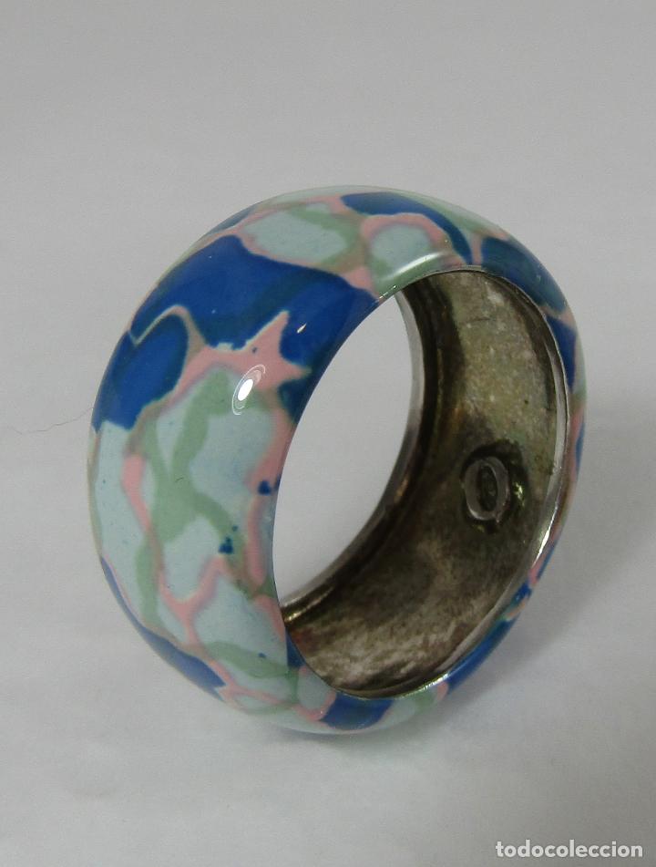 Joyeria: ANILLO DE MUJER ESMALTE SOBRE PLATA - Foto 3