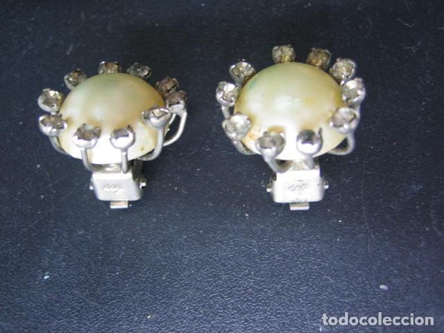 Joyeria: Pendientes antiguos de bisuter&iacute;a - Foto 2