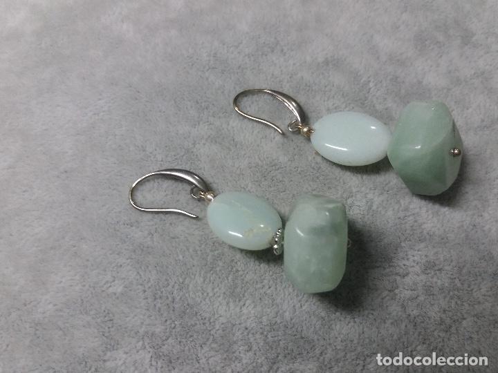 Joyeria: pendientes de amazonita/bisuter&iacute;a - Foto 1