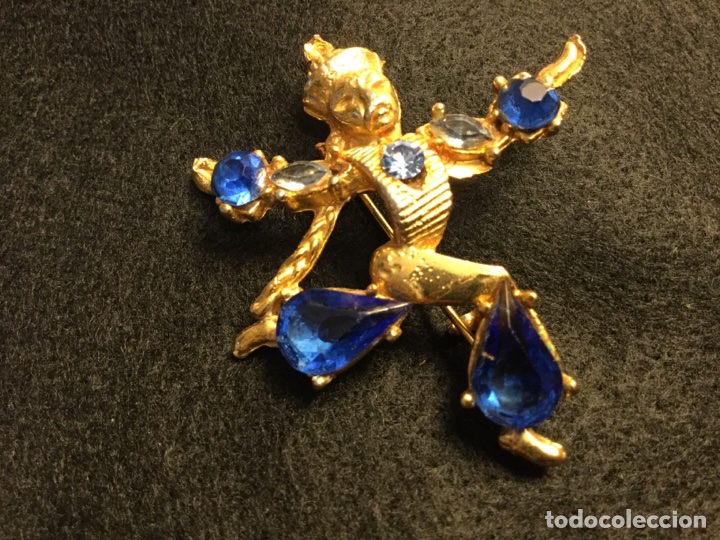 Joyeria: Broche figura oriental con - Foto 1