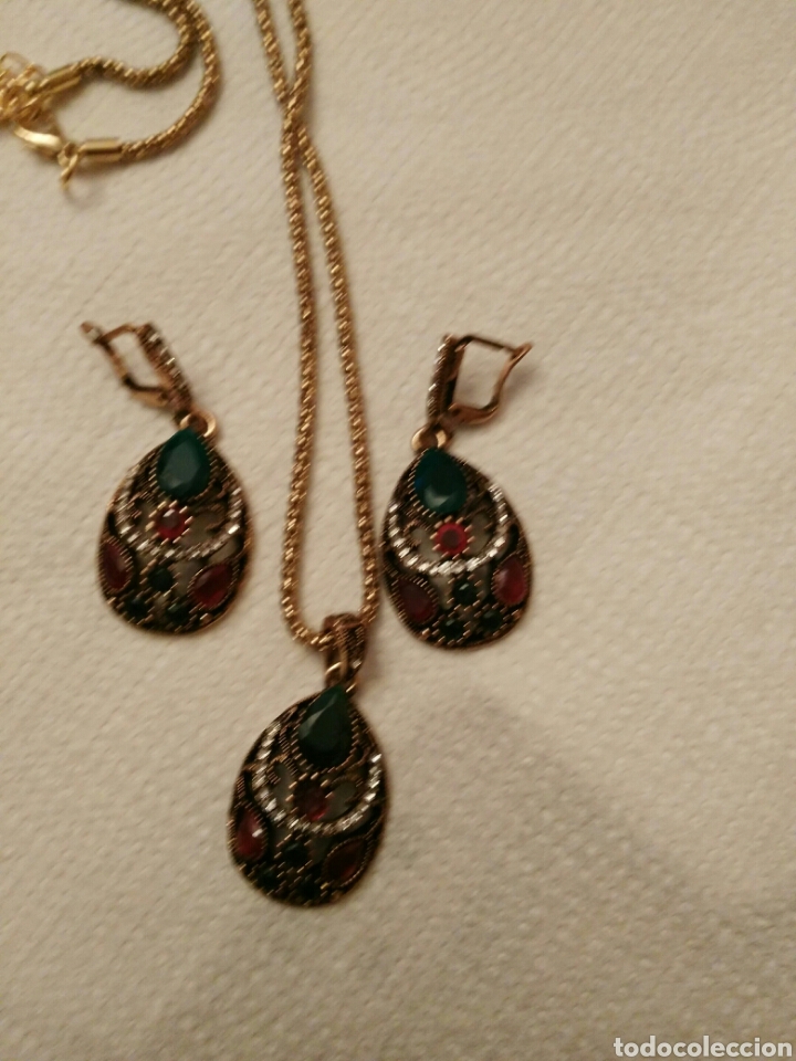 Joyeria: Conjunto pendientes y collar - Foto 1