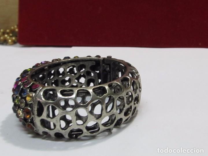 Joyeria: PULSERA PLATEADA CON PIEDRAS DE COLORES - Foto 3