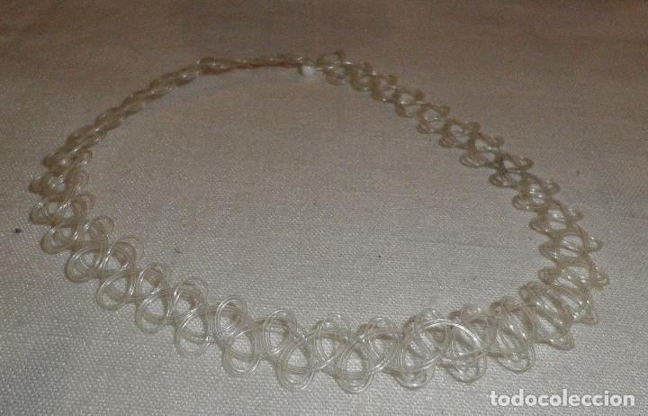 Joyeria: gargantilla elastica color blanco - Foto 1