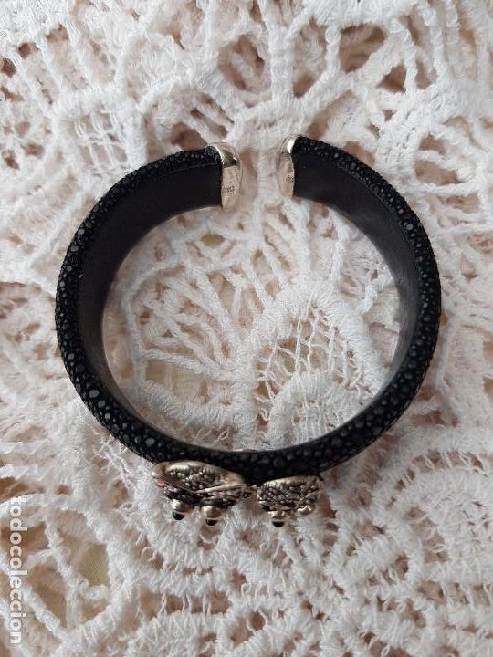 Joyeria: Brazalete piel y plata - Foto 7