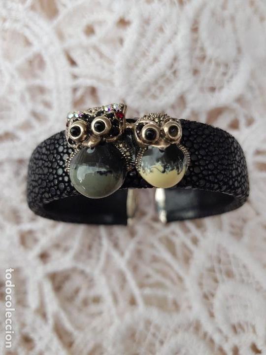 Joyeria: Brazalete piel y plata - Foto 8