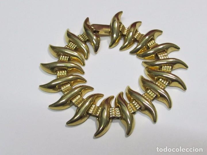 Joyeria: PULSERA FANTAS&Iacute;A CHAPADA EN ORO - Foto 1
