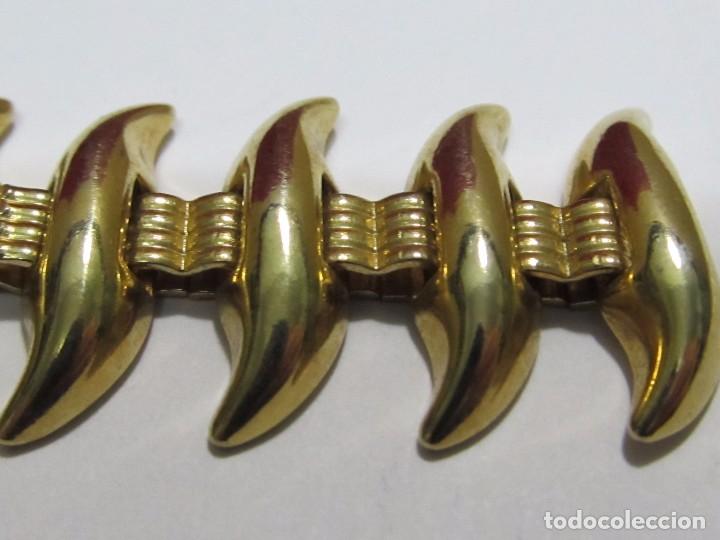 Joyeria: PULSERA FANTAS&Iacute;A CHAPADA EN ORO - Foto 3