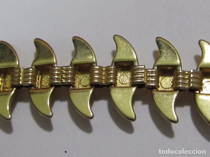 Joyeria: PULSERA FANTAS&Iacute;A CHAPADA EN ORO - Foto 4