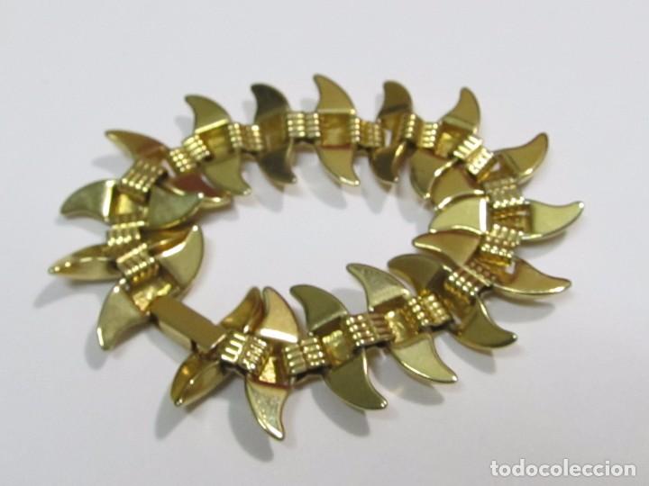 Joyeria: PULSERA FANTAS&Iacute;A CHAPADA EN ORO - Foto 5