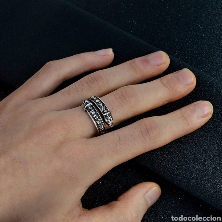 Joyeria: Anillo vikingo con runas - Foto 2