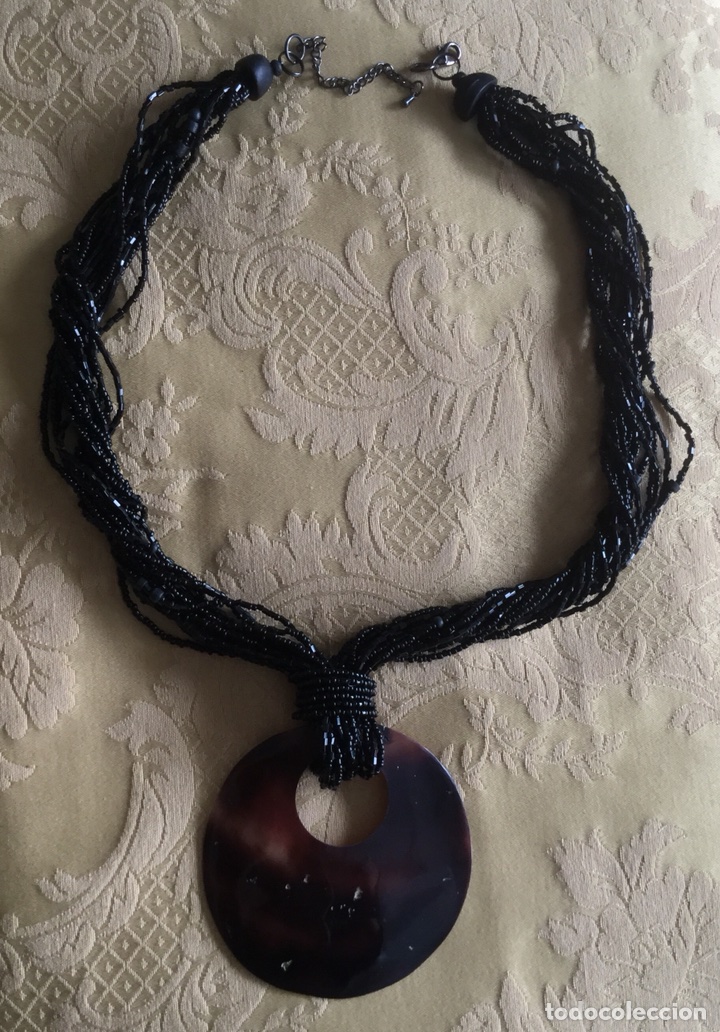 Joyeria: PRECIOSO COLLAR ETNICO DE ABALORIOS Y CONCHA - Foto 2