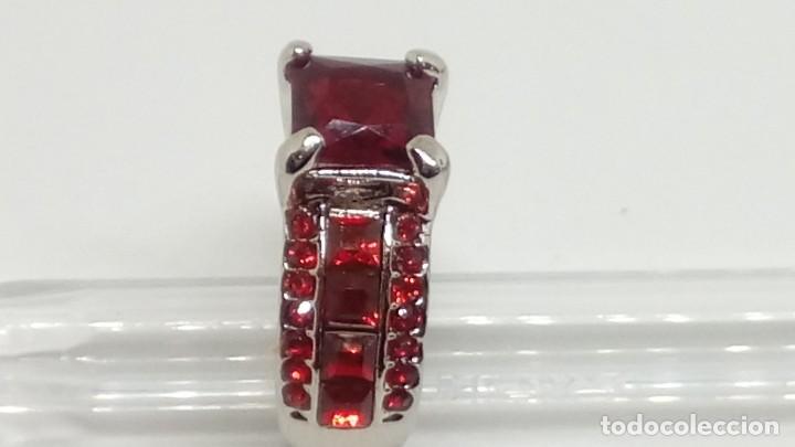 Joyeria: ANILLO BA&Ntilde;ADO DE PLATA CON RUBIS DE CUARZO - Foto 4