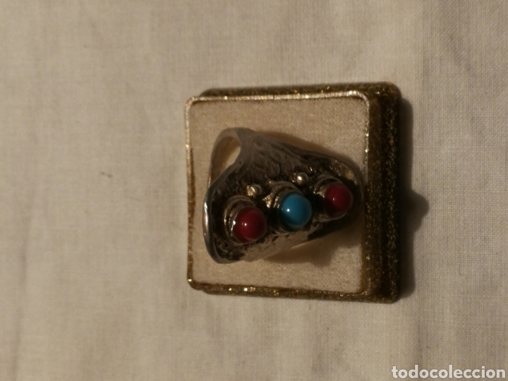 Joyeria: Anillo plateado. - Foto 2