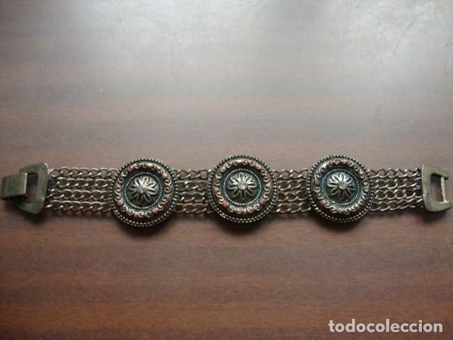 Gioielleria: ANTIGUA Y RARA PULSERA LARGURA TOTAL 21 CM