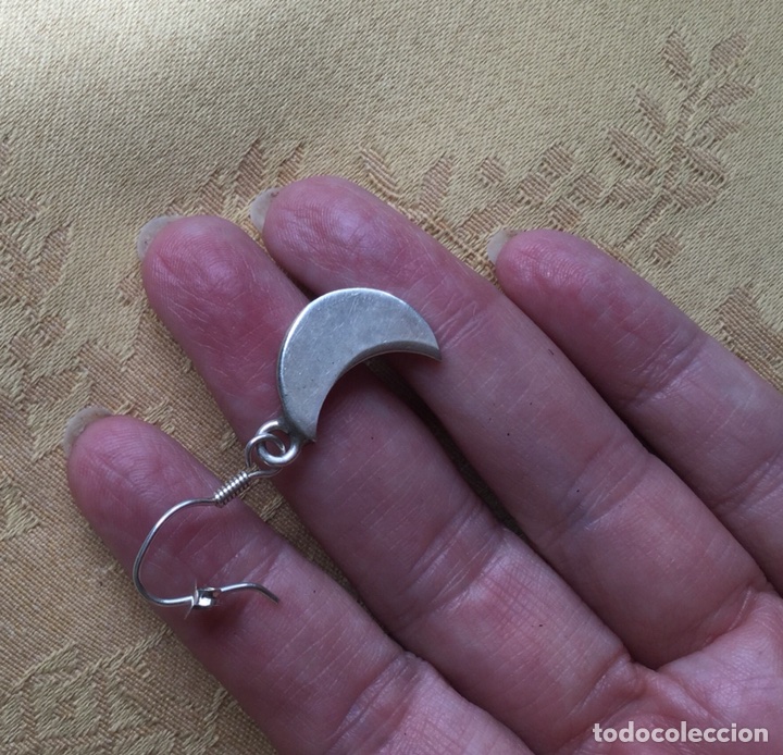 Joyeria: PENDIENTES PLATA DE LEY 925 CON FORMA DE LUNA - Foto 10