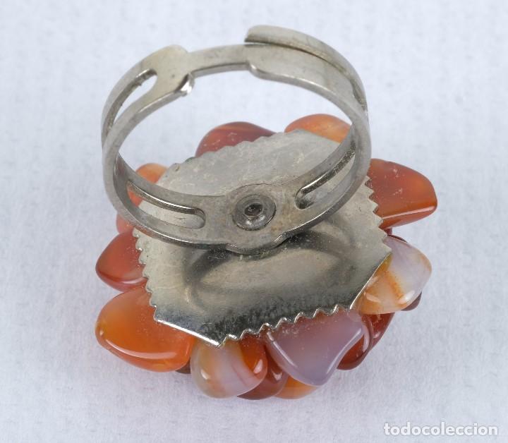 Joyeria: Anillo metal plateado con &aacute;garas - Foto 2