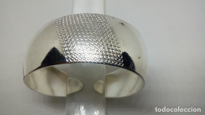 Joyeria: BRAZALETE PLATA CON CIRCULOS GRABADOS - Foto 2