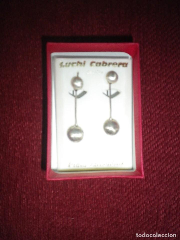 Joyeria: PENDIENTES DE PLATA MARCA LUCHI CABRERA SEVILLA