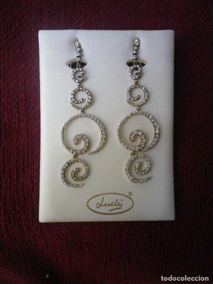 Joyeria: PENDIENTES DE ZIRCONITAS MARCA LUCHI CABRERA SEVILLA - Foto 1