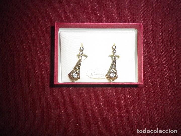 Joyeria: PENDIENTES DE ZIRCONITAS MARCA LUCHI CABRERA SEVILLA