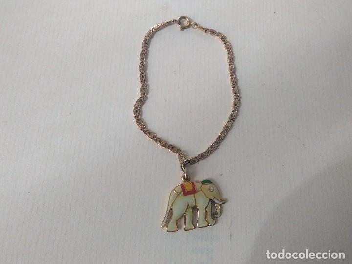 Joyeria: Pulsera con elefante de la suerte - Foto 1