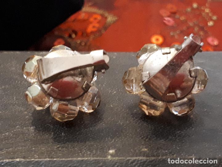 Joyeria: Pendientes vintage cuentas flor - Foto 2