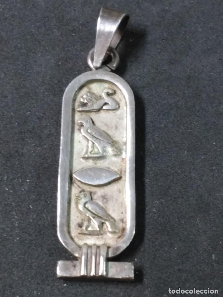 Joyeria: COLGANTE DE PLATA EGIPCIO - Foto 1