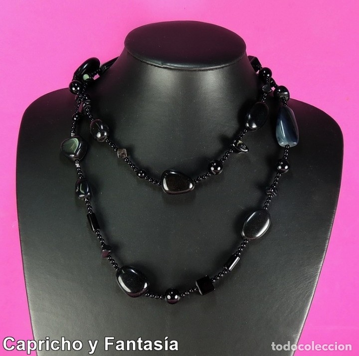 Joyeria: Collar de &aacute;gata negra n&ordm; 01CLFAN - Foto 3