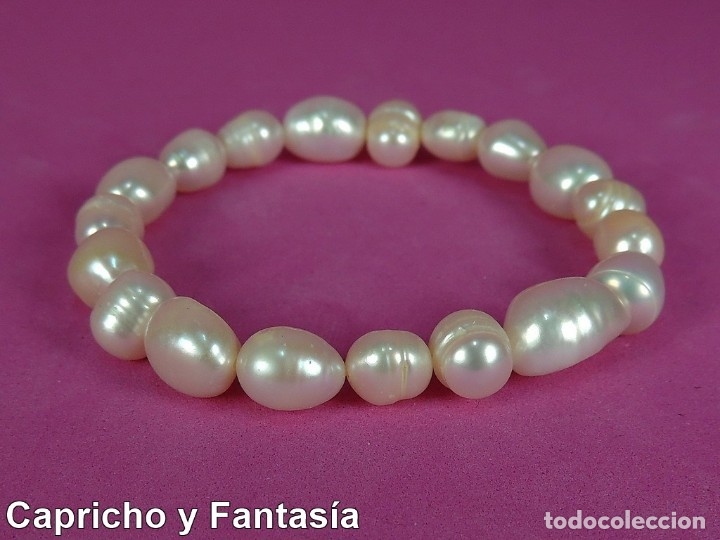 Joalharia: Pulsera de perlas de rio n&ordm; 362A
