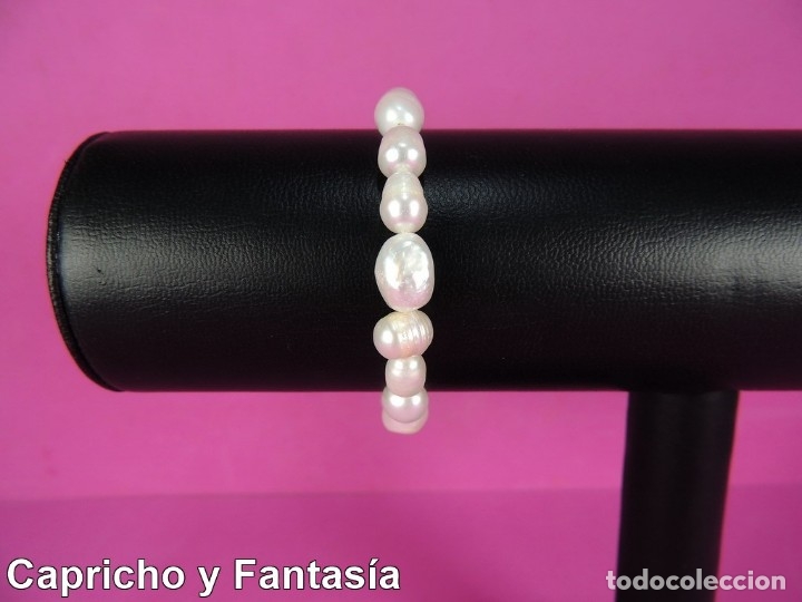 Joyeria: Pulsera de perlas de rio n&ordm; 362A - Foto 3