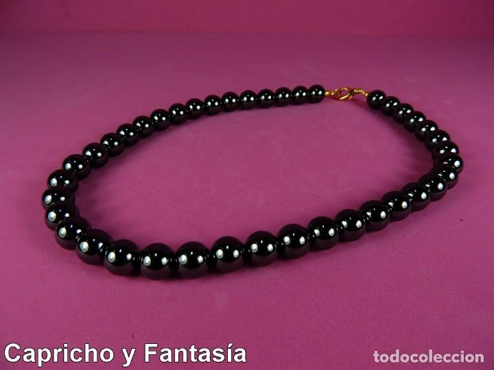 Joyeria: Collar de hematite. n&ordm;386A - Foto 3