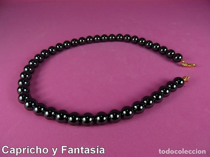 Joyeria: Collar de hematite. n&ordm;386A - Foto 4