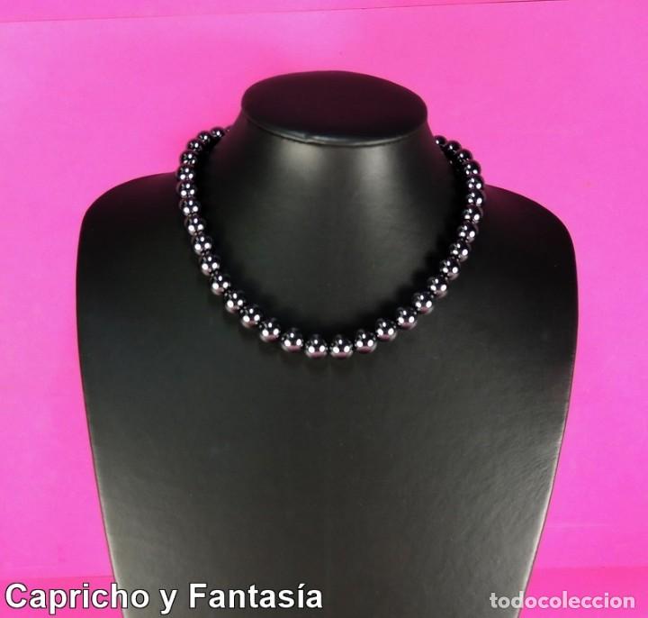 Joyeria: Collar de hematite. n&ordm;386A - Foto 6