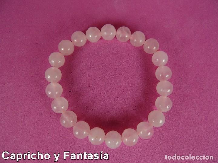 Joyeria: Pulsera de cuarzo rosa n&ordm; B8021 - Foto 1