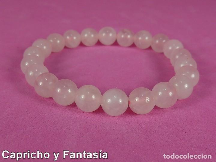 Joyeria: Pulsera de cuarzo rosa n&ordm; B8021 - Foto 3
