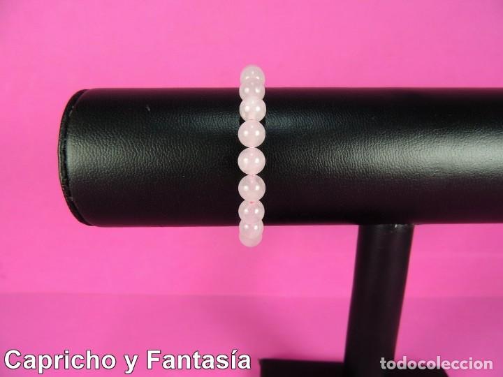 Joyeria: Pulsera de cuarzo rosa n&ordm; B8021 - Foto 4