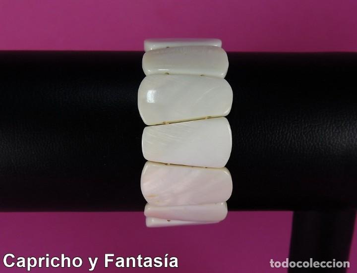 Joyeria: Pulsera de nacar N&ordm; PCCROBL-1 - Foto 1