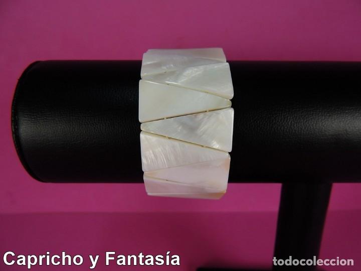 Joyeria: Pulsera de nacar N&ordm; PCCROBL-4 - Foto 1